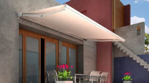 Chebika fold arm awning