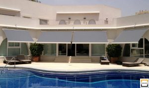 Retractable Fold-arm Awnings